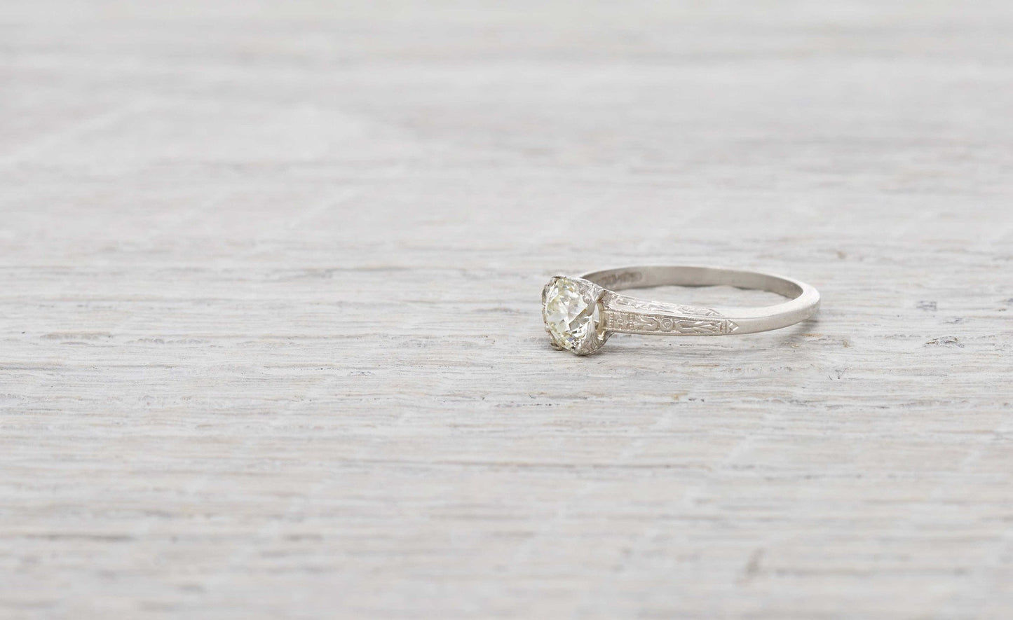 .45 Carat Art Deco Engagement Ring