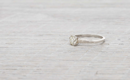 .45 Carat Art Deco Engagement Ring