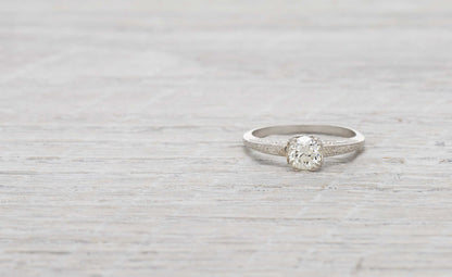 .45 Carat Art Deco Engagement Ring