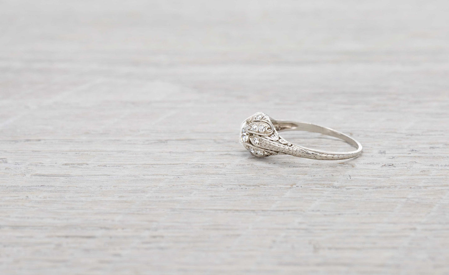 .45 Carat Diamond Edwardian Engagement Ring
