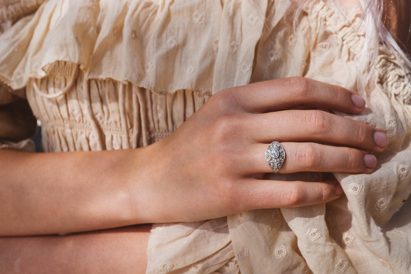.30 Carat Edwardian Diamond Engagement Ring